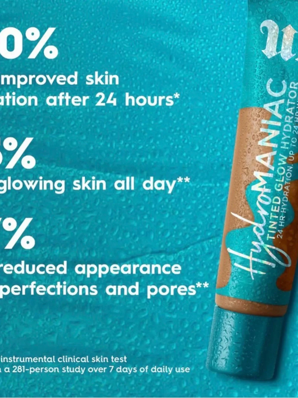 Urban Decay Hydromaniac Tinted Glow Hydrator - 41 Light Medium